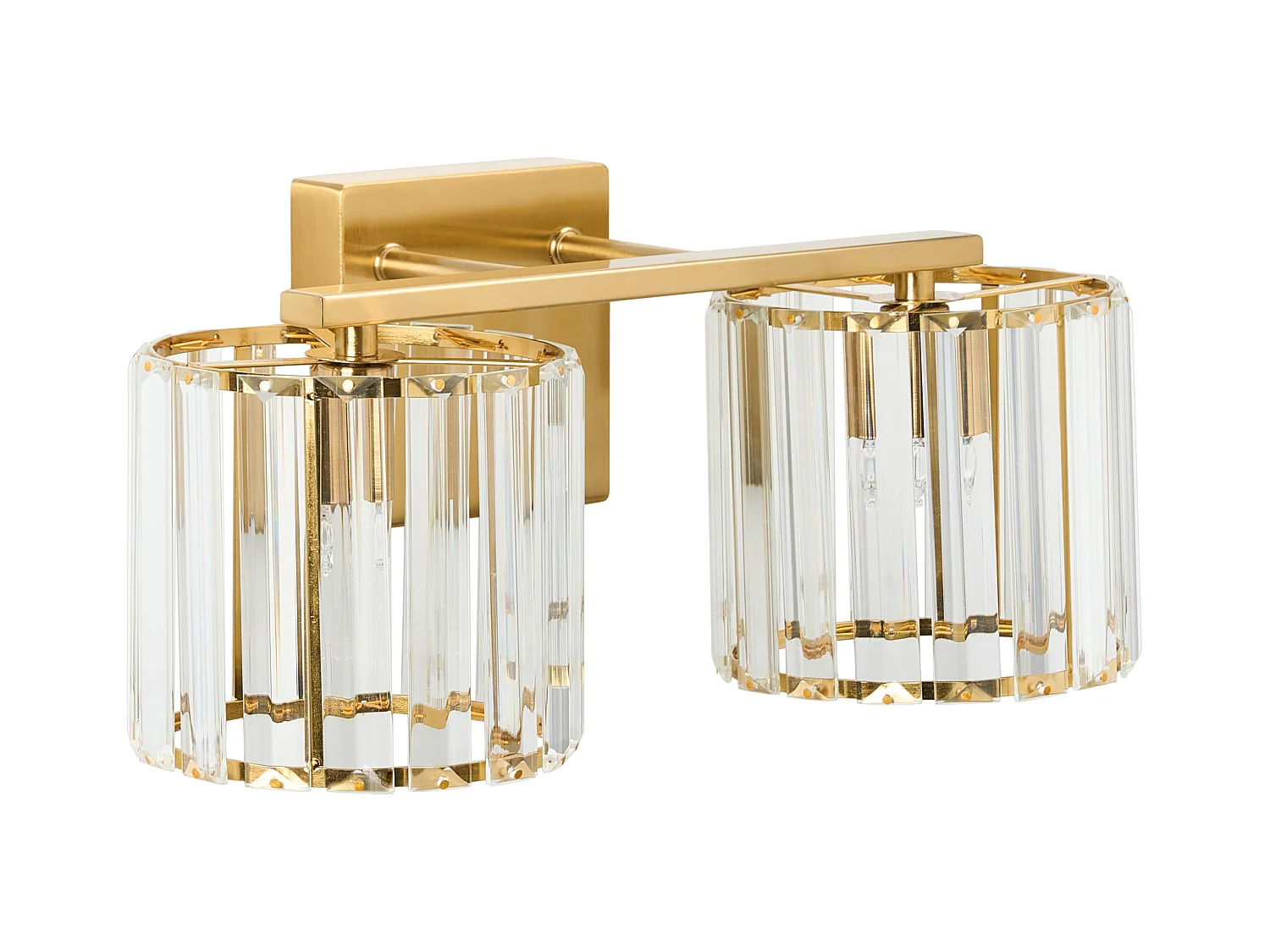 Lampe murale LOURIDO Métal Doré