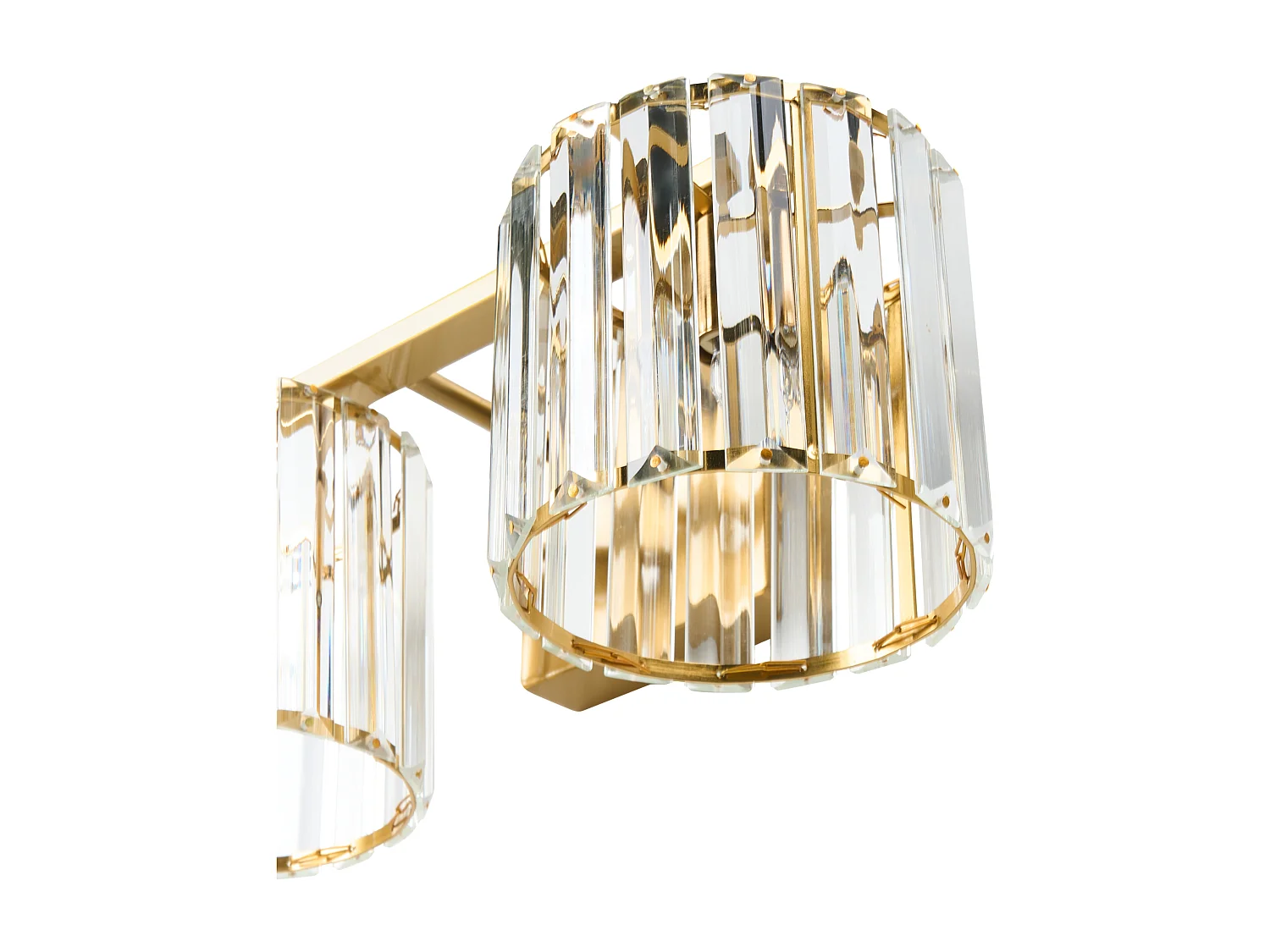 Lampe murale LOURIDO Métal Doré