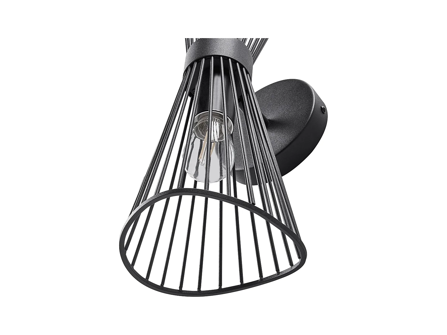 Lampe murale PARADA Métal Noir