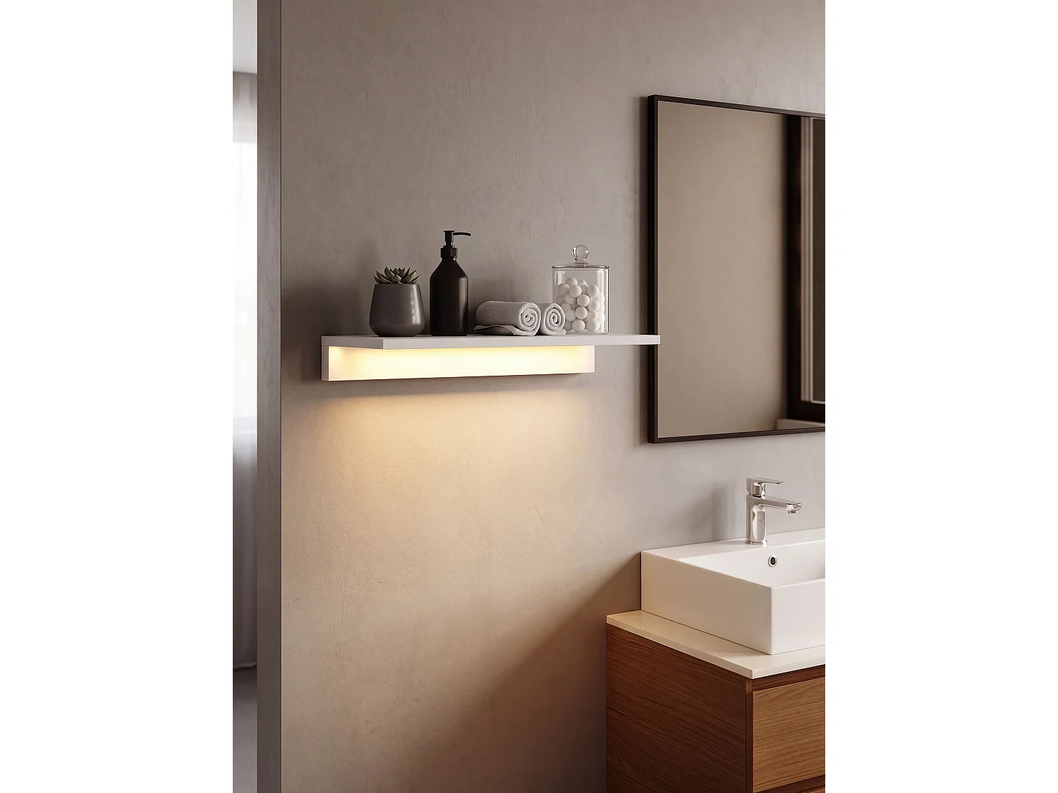 Lampe murale FERREIRA Métal Blanc