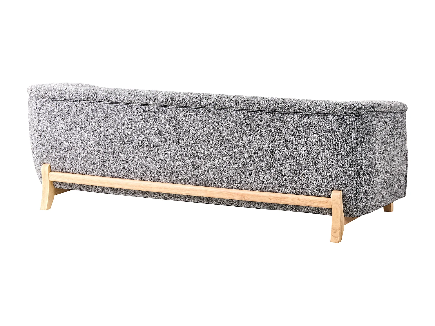 Canapé 3 places ALNOR Tissu Gris foncé