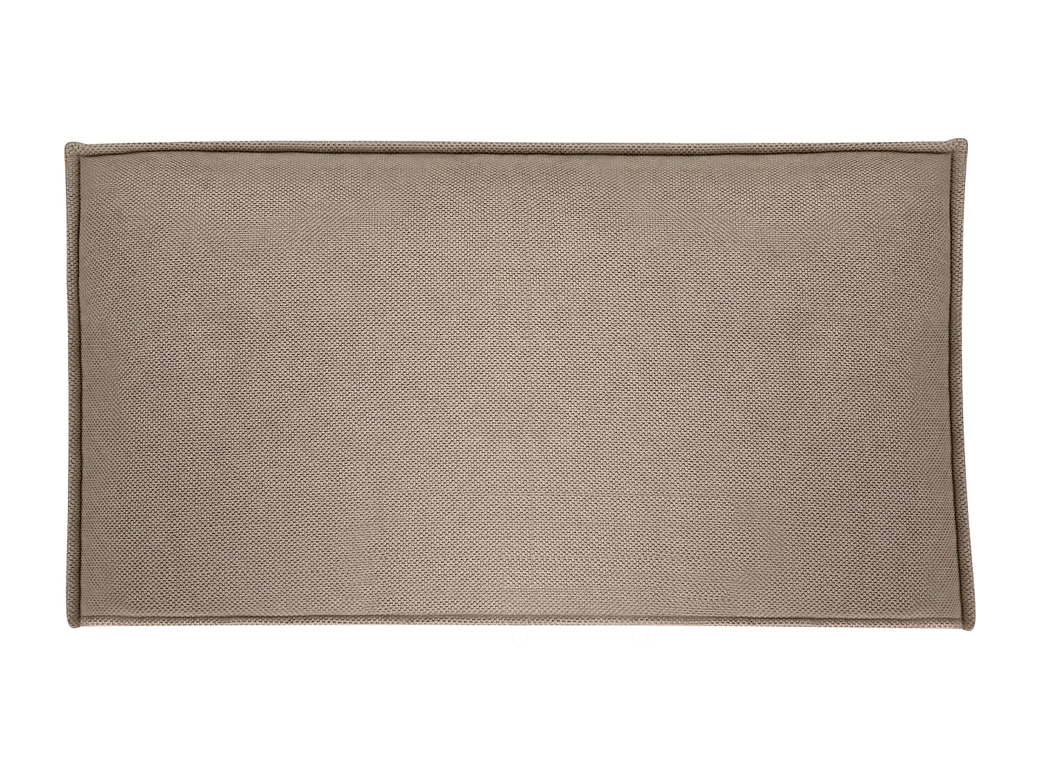 Canapé d'Angle à droite Moderne en Tissu Dossier Rembourré avec Coussins Taupe Kolding