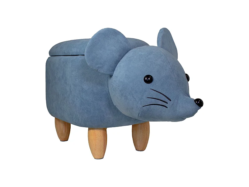 TIERHOCKER Maus Grau