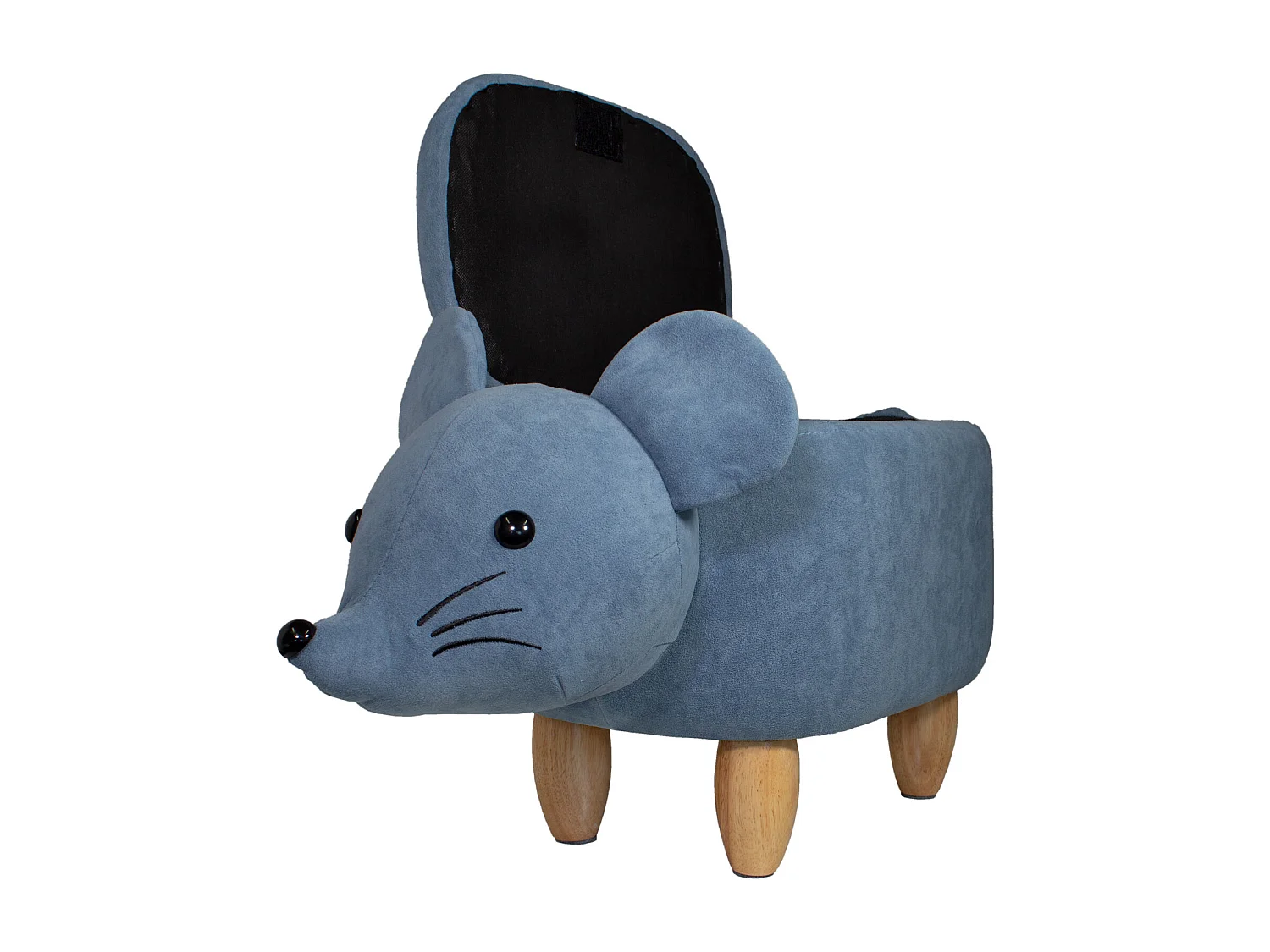 TIERHOCKER Maus Grau