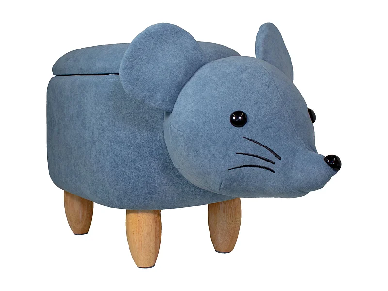 TIERHOCKER Maus Grau