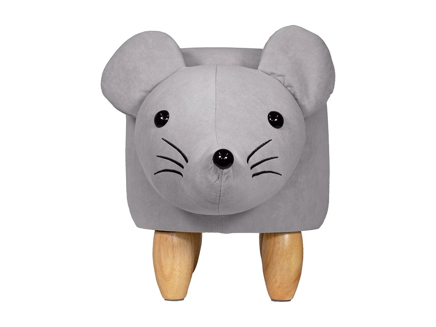 TIERHOCKER mit Staufach Maus