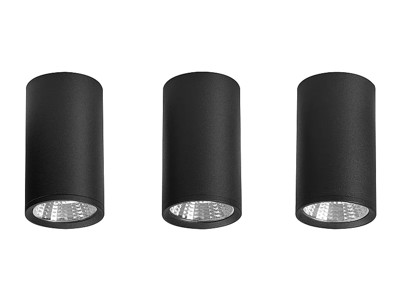 Plafonnier à LED BARCALA Métal Noir