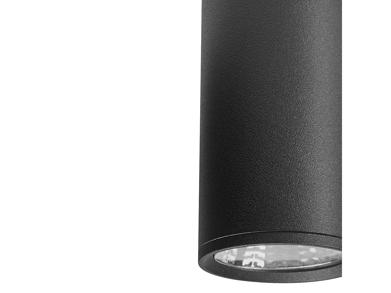 Plafonnier à LED BARCALA Métal Noir