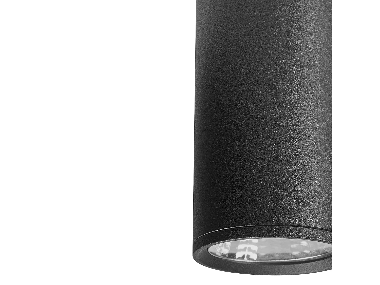 Plafonnier à LED BARCALA Métal Noir