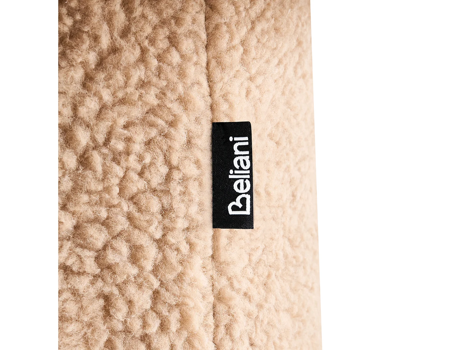 Pouffe EUFAULA Boucle Beige