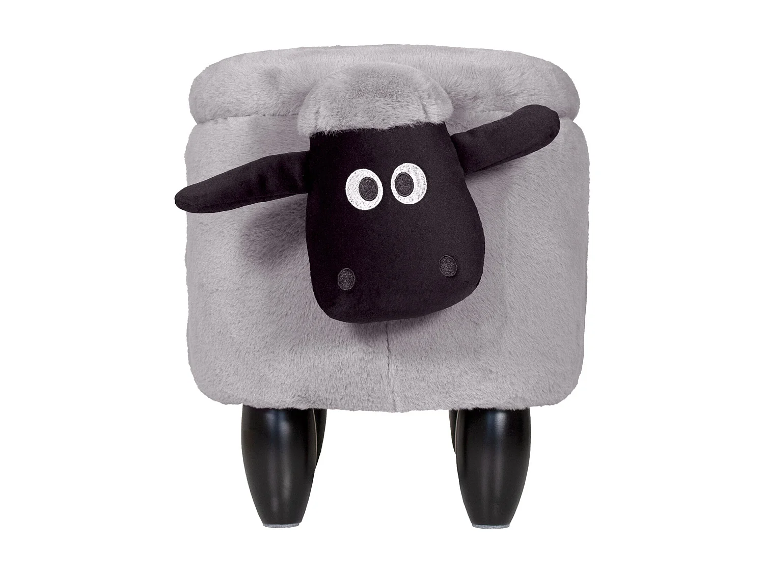 TIERHOCKER mit Staufach Schaf