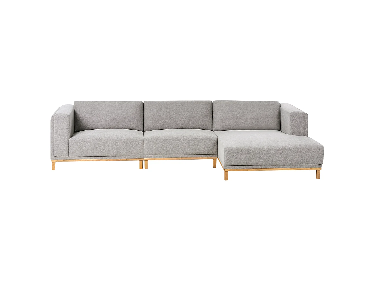 Corner Sofa 5 Seater VENG Fabric Grey Left Hand