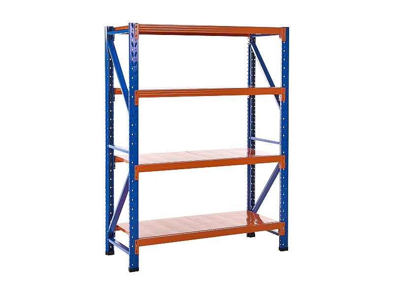 Étagères de garage FIUGGI Métal 150 cm 60 cm Orange