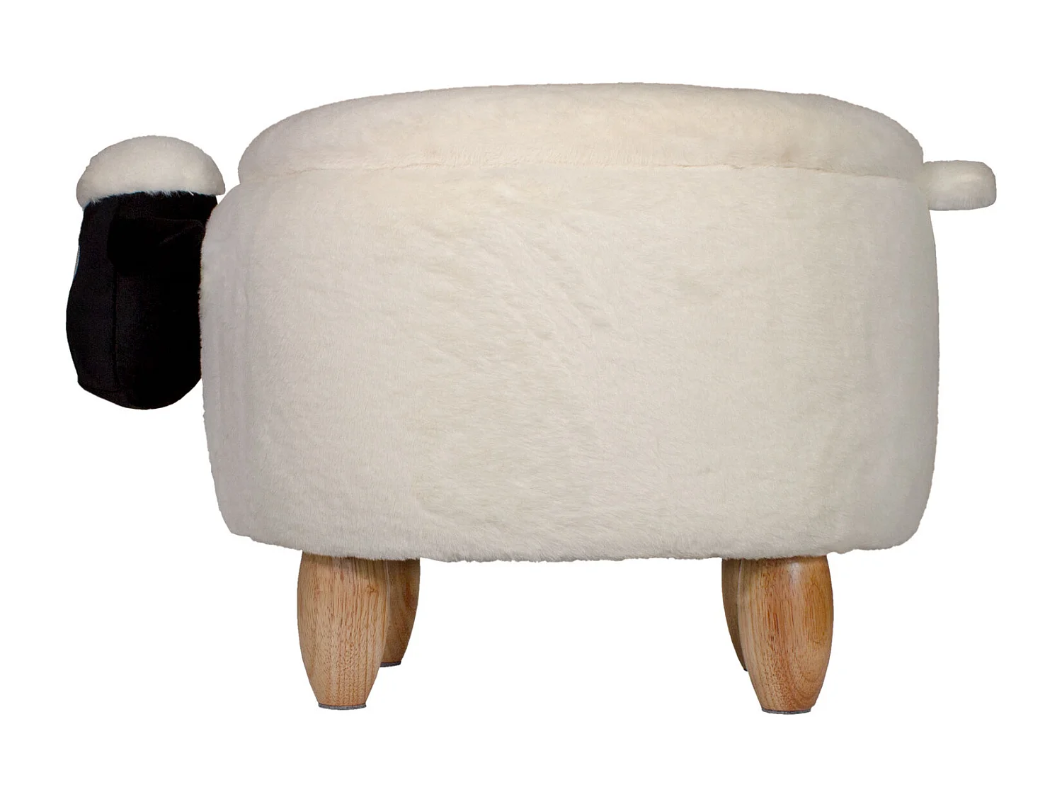 TIERHOCKER mit Staufach Schaf