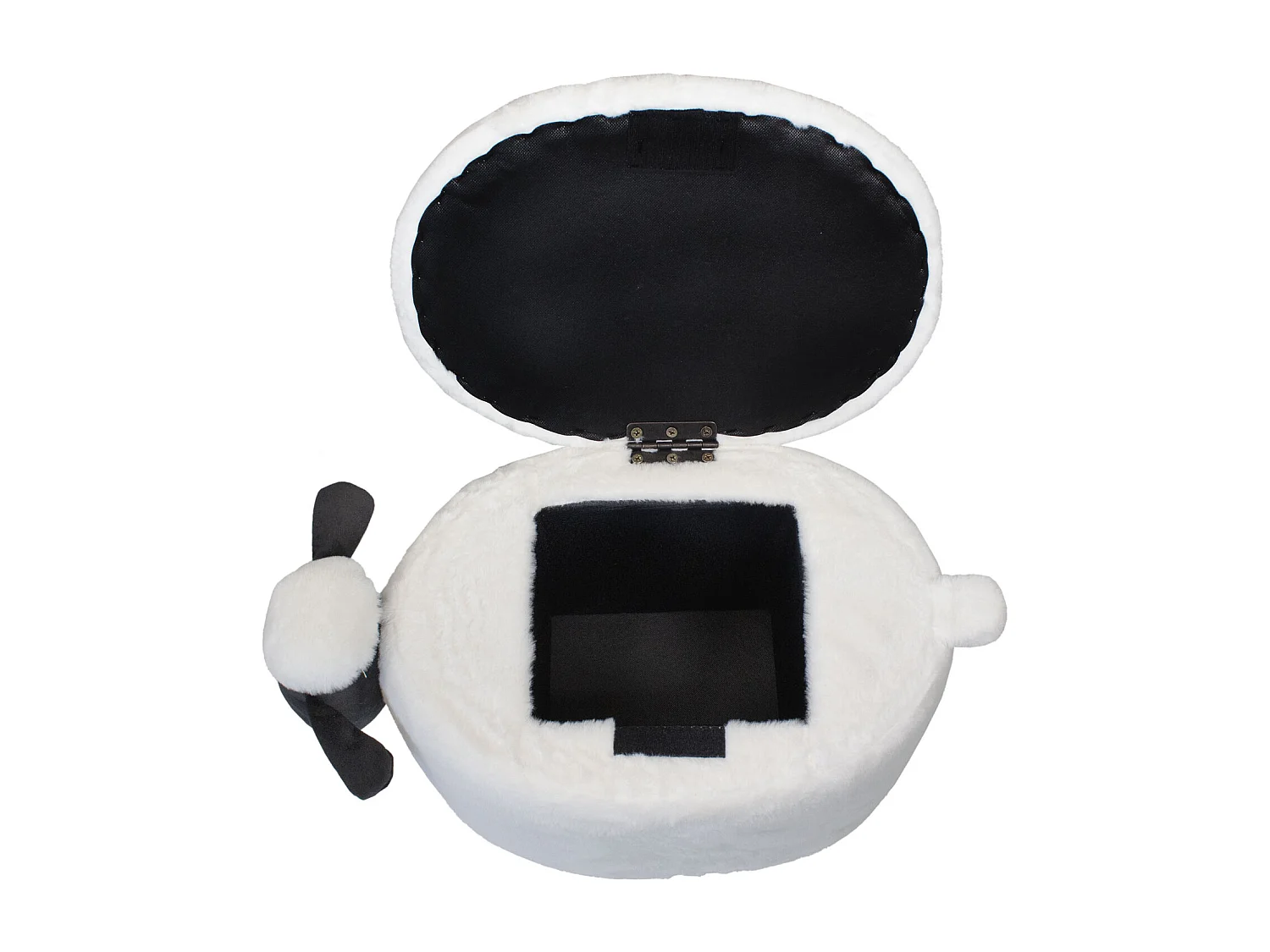 TIERHOCKER mit Staufach Schaf