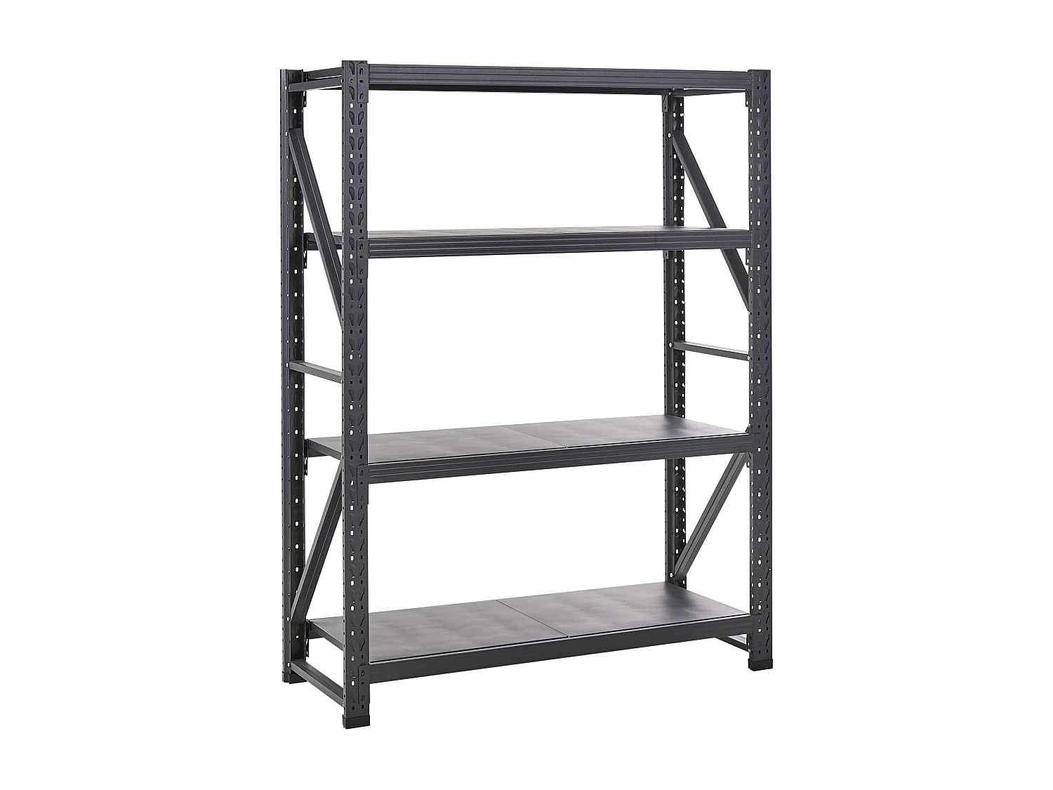 Étagères de garage FIUGGI Métal 150 cm 60 cm Noir