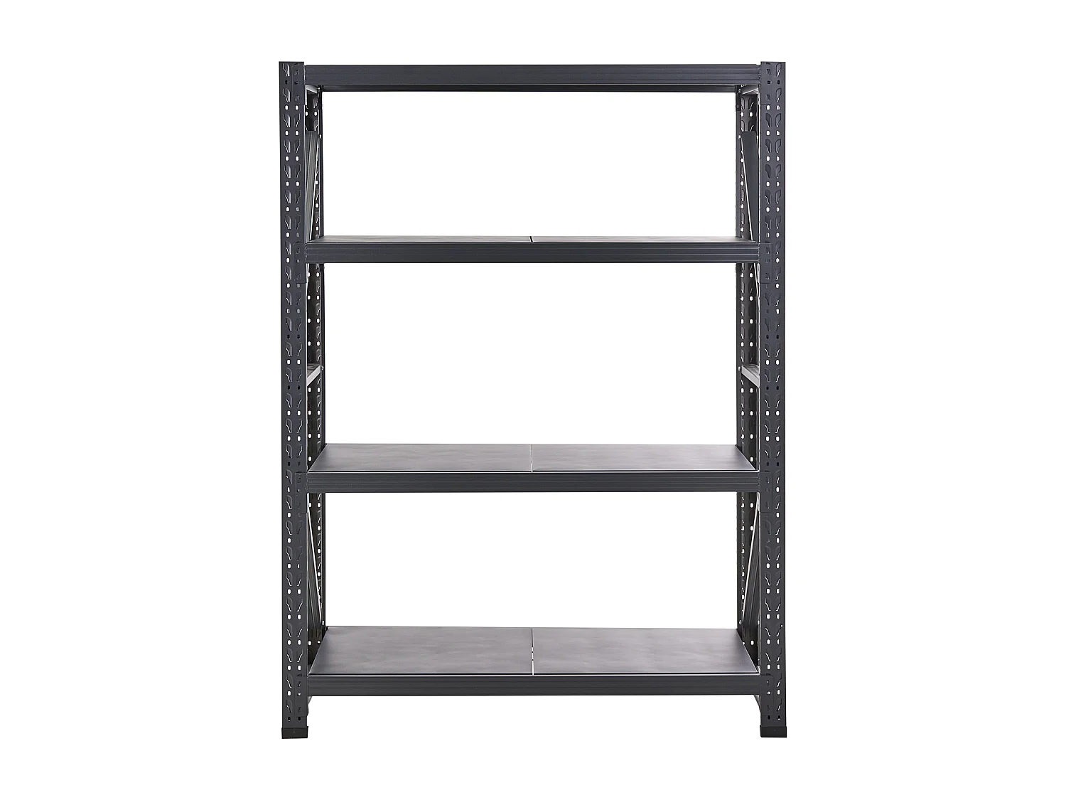 Étagères de garage FIUGGI Métal 150 cm 60 cm Noir