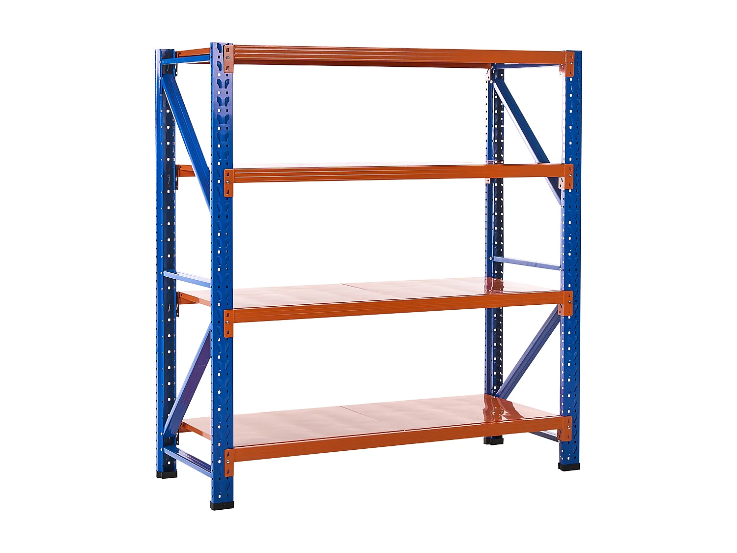 Étagères de garage FIUGGI Métal 200 cm 60 cm Orange