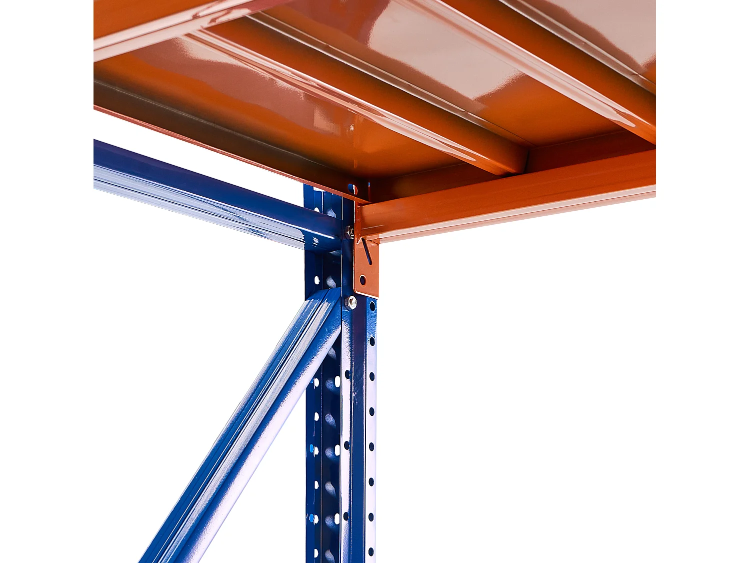 Étagères de garage FIUGGI Métal 200 cm 60 cm Orange