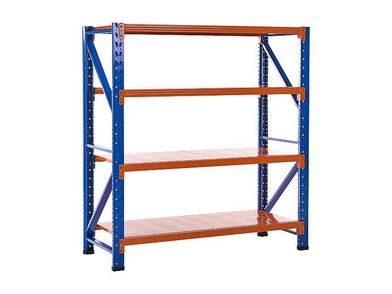 Étagères de garage FIUGGI Métal 200 cm 60 cm Orange