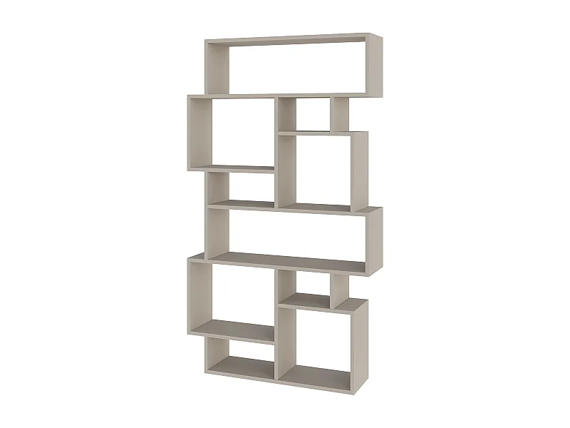 Decortie Karmato Bibliothèque moderne avec 10 compartiments Grès 168.5cm de haut