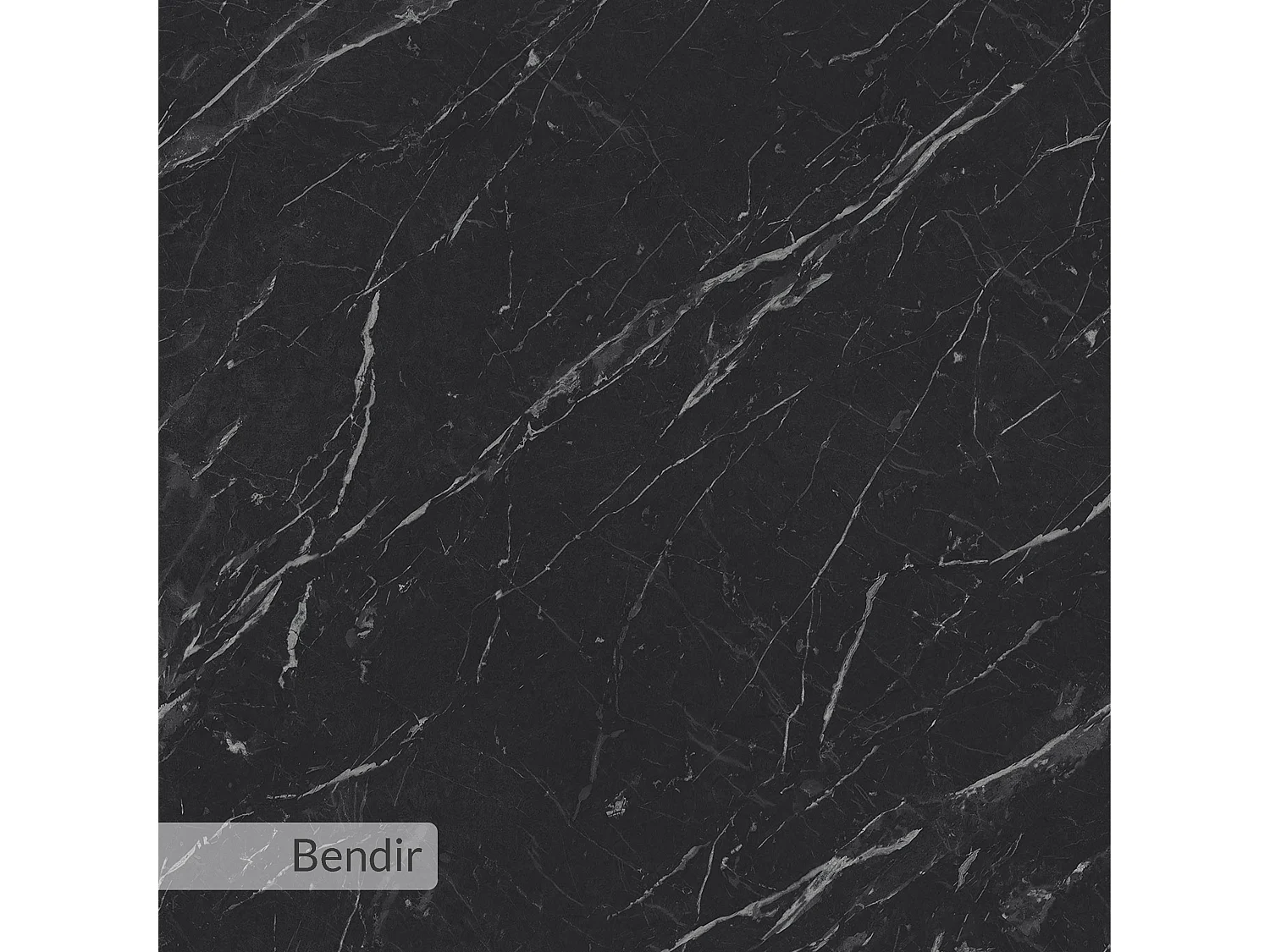 Decortie Nati Tall Corner Bookcase Modern Shelving Unit Space-Saving Storage Black Marble Effect 161cm