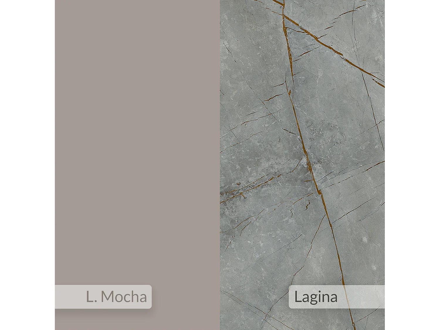 Decortie Piano Modern Corner Bookcase Display Unit Mocha Grey, Gold Marble Effect Tall 158.9cm