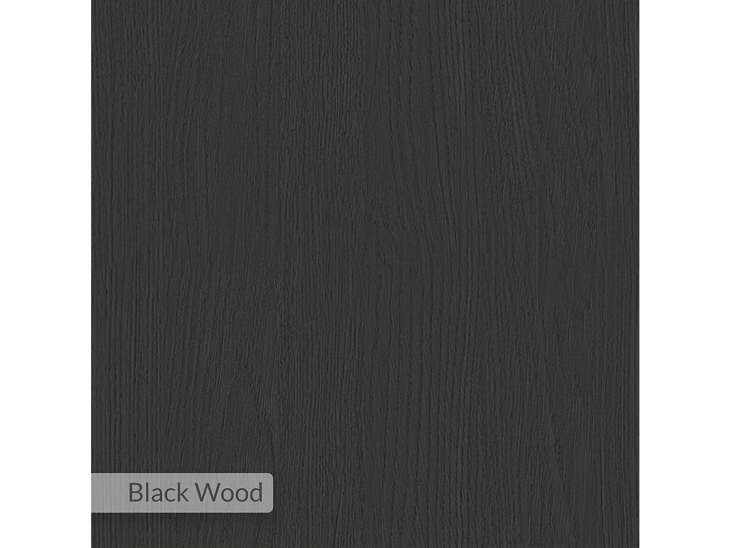 Decortie Nati Tall Corner Bookcase Modern Shelving Unit Space-Saving Storage Black Wood 161cm