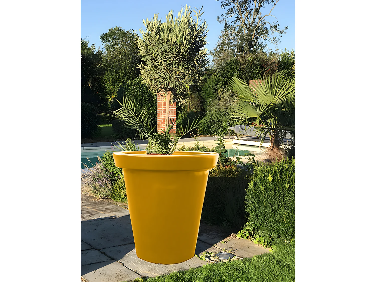 Pot De Fleurs Rond Xxl Delight 200l