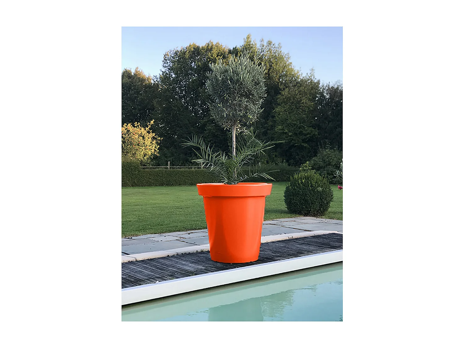 Pot De Fleurs Rond Xxl Delight 200l - Lot De 2