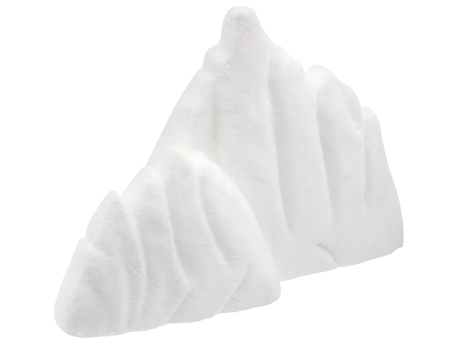 Déco de Noël Montagne enneigée 50 x 38 cm