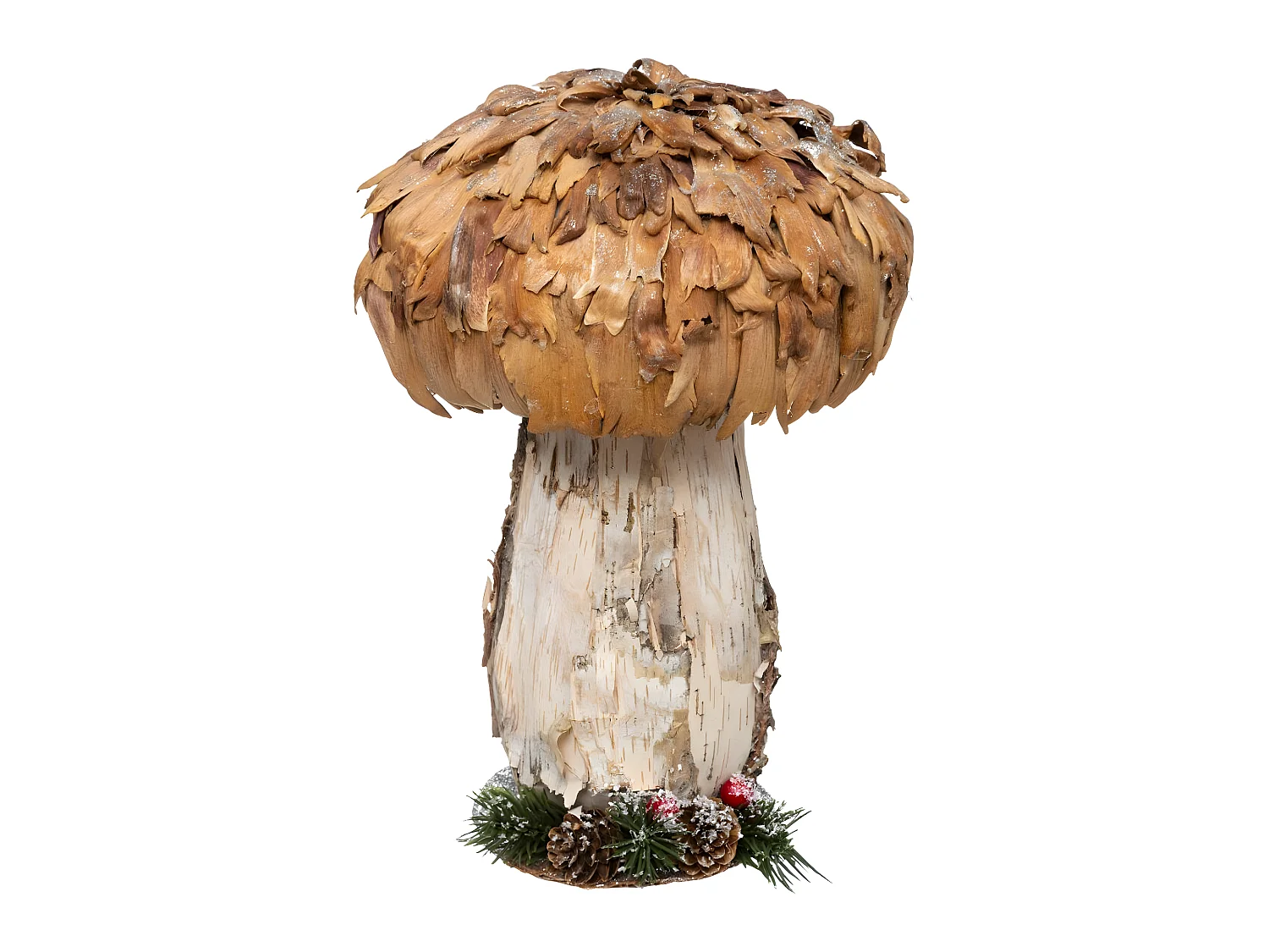 Déco de Noël Champignon sauvage