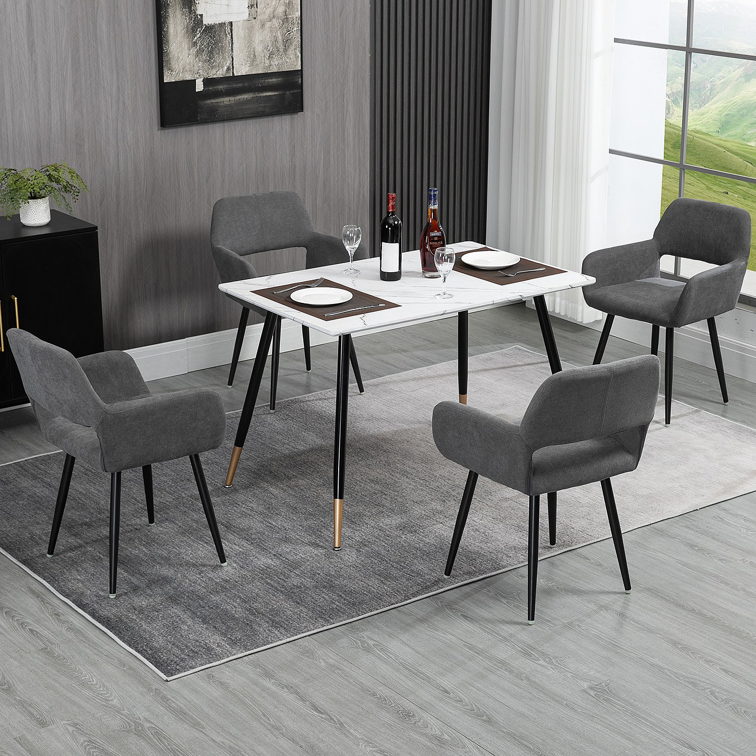 Chaise Fauteuil Table A Manger