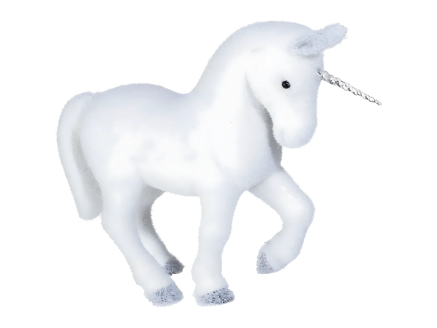 Déco de Noël Licorne pailletée