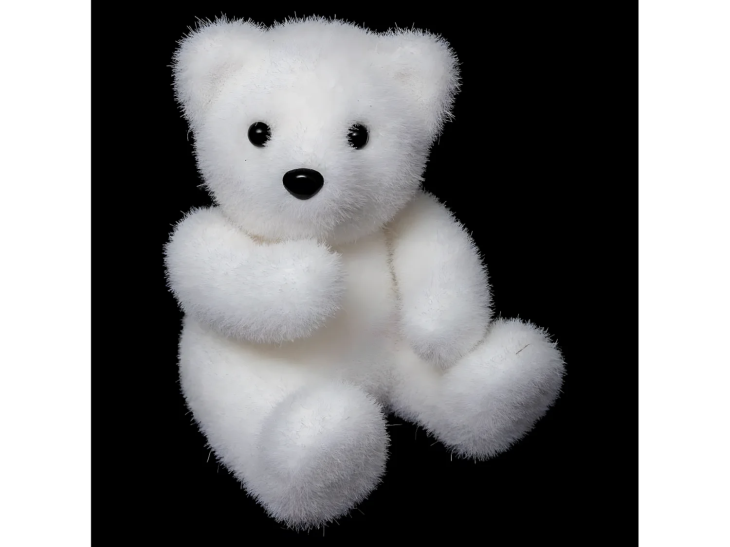 Déco de Noël Ourson assis H 15 cm