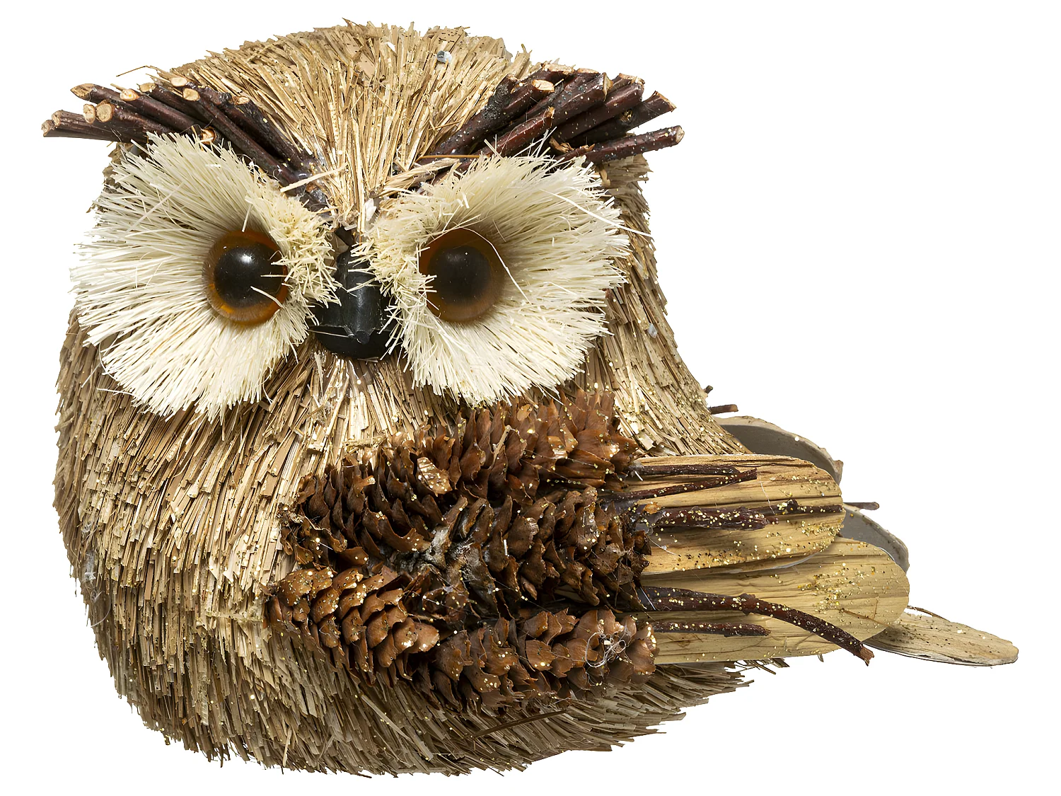 Hibou En Polystyrène 13 Cm - LePolystyrène Référence 3324000