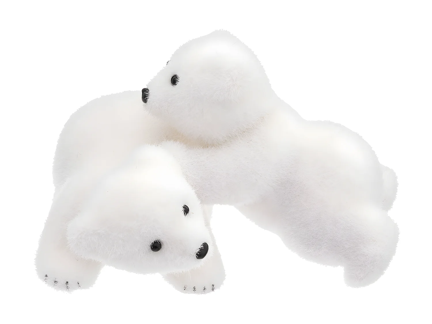 Déco de Noël Oursons qui Jouent 19 x 25 cm