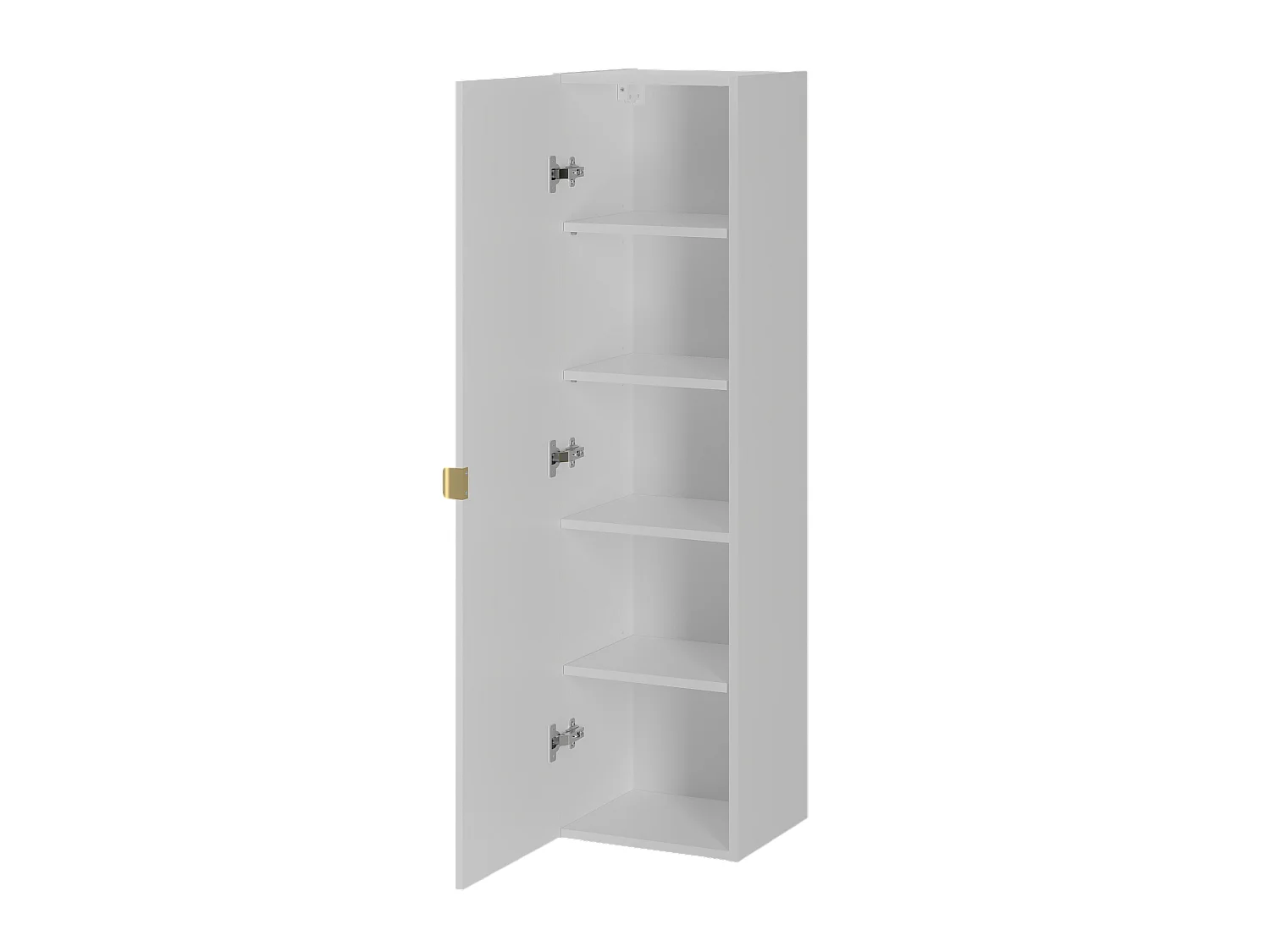 Ensemble de salle de bain blanc 80 cm Armoire avec plan de travail Lavabo Colonne Façades rainurées Arcos
