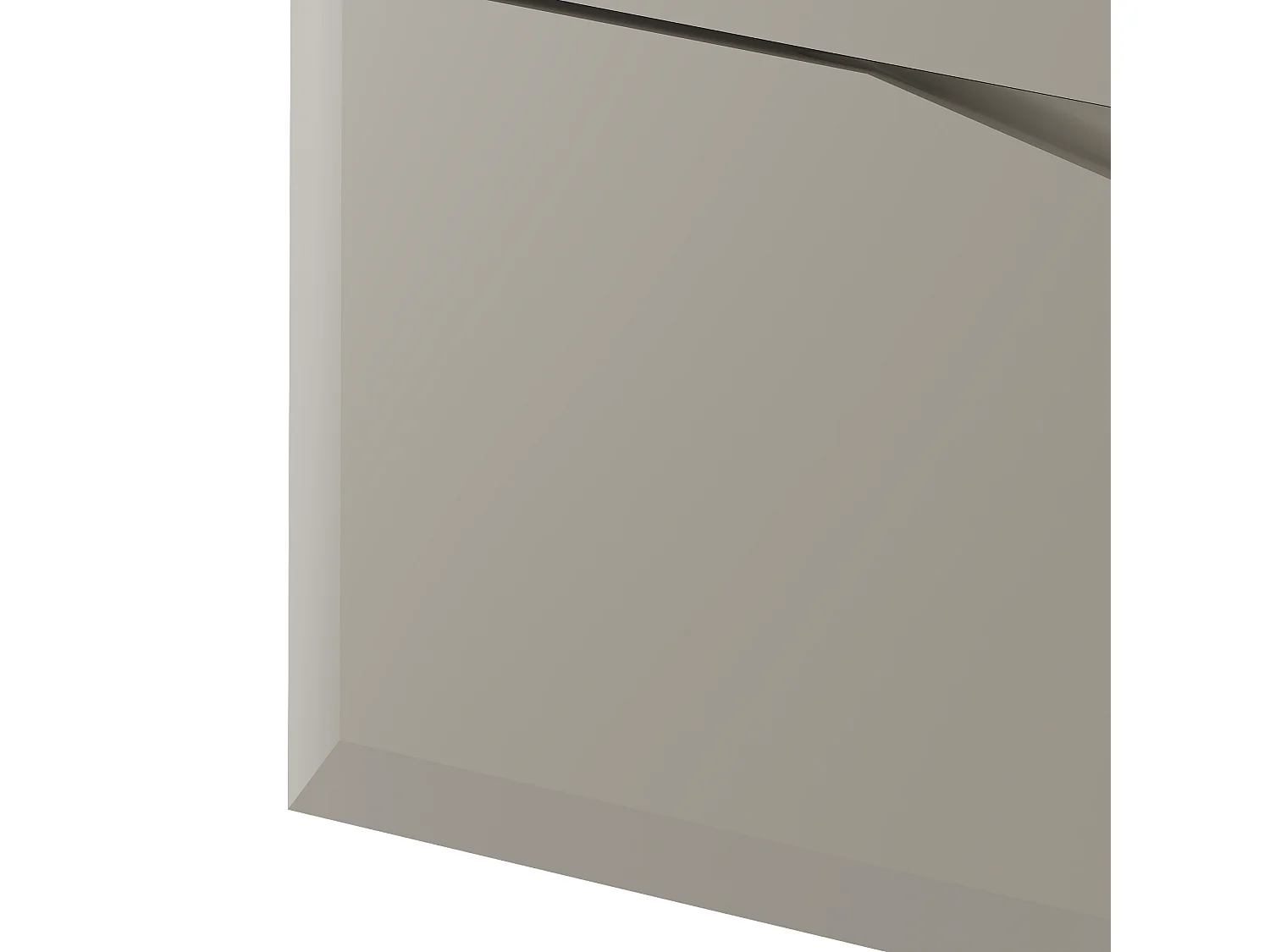 Ensemble de salle de bain en cachemire 120 cm Meuble avec plan de travail Lavabo Delica