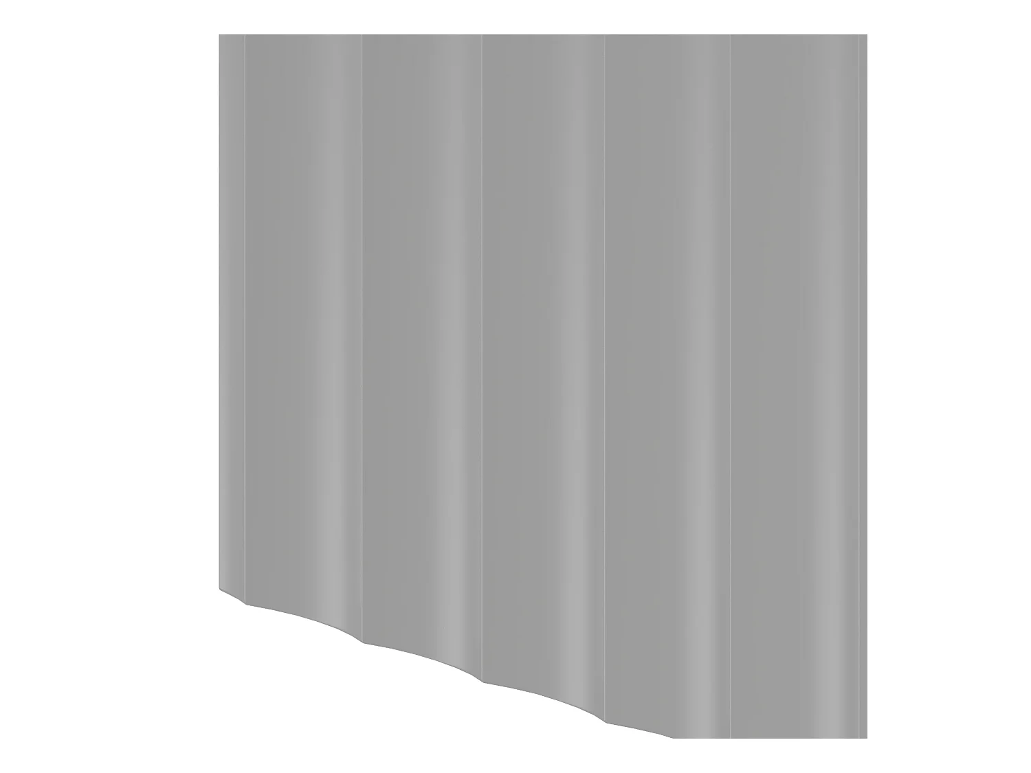 Armoire de salle de bain blanche Colonne haute Façades rainurées Arcos