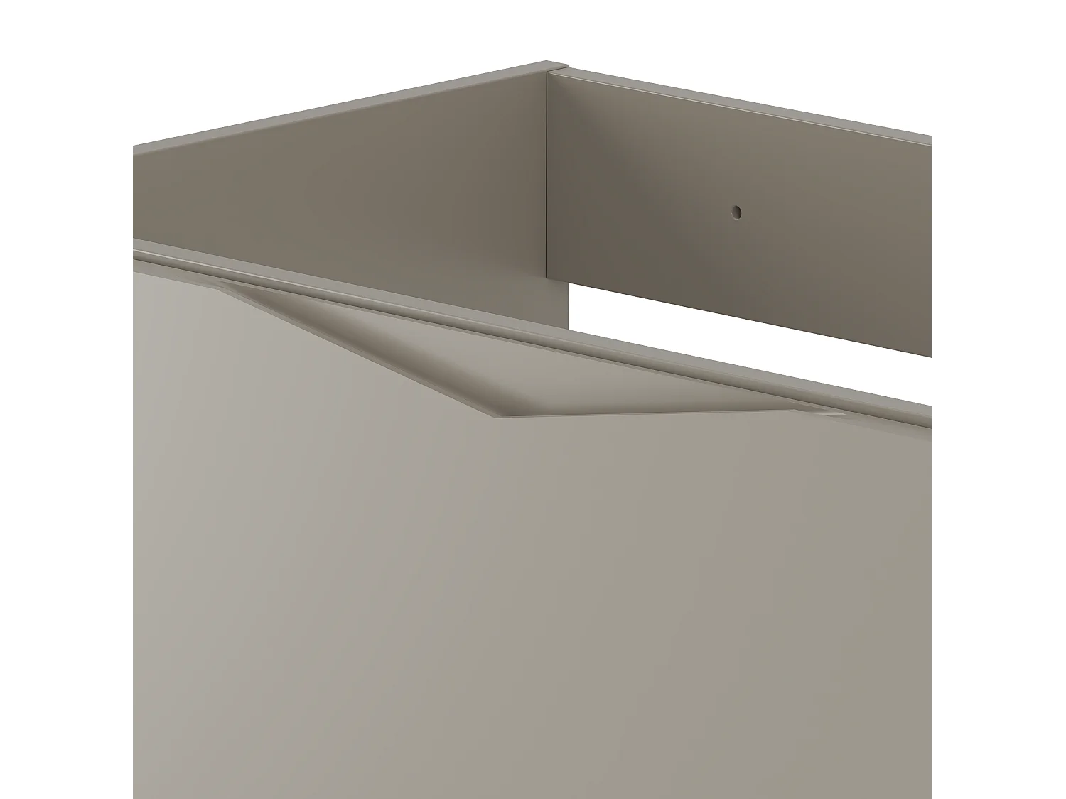 Ensemble de salle de bain en cachemire 60 cm Meuble avec lavabo Delica