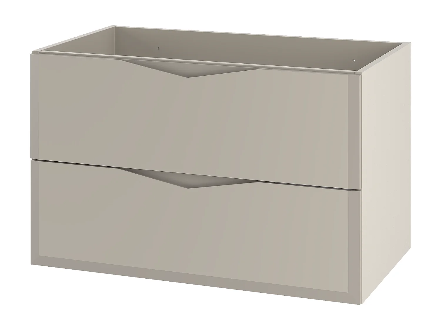 Ensemble de salle de bain en cachemire 80 cm Meuble avec lavabo Delica