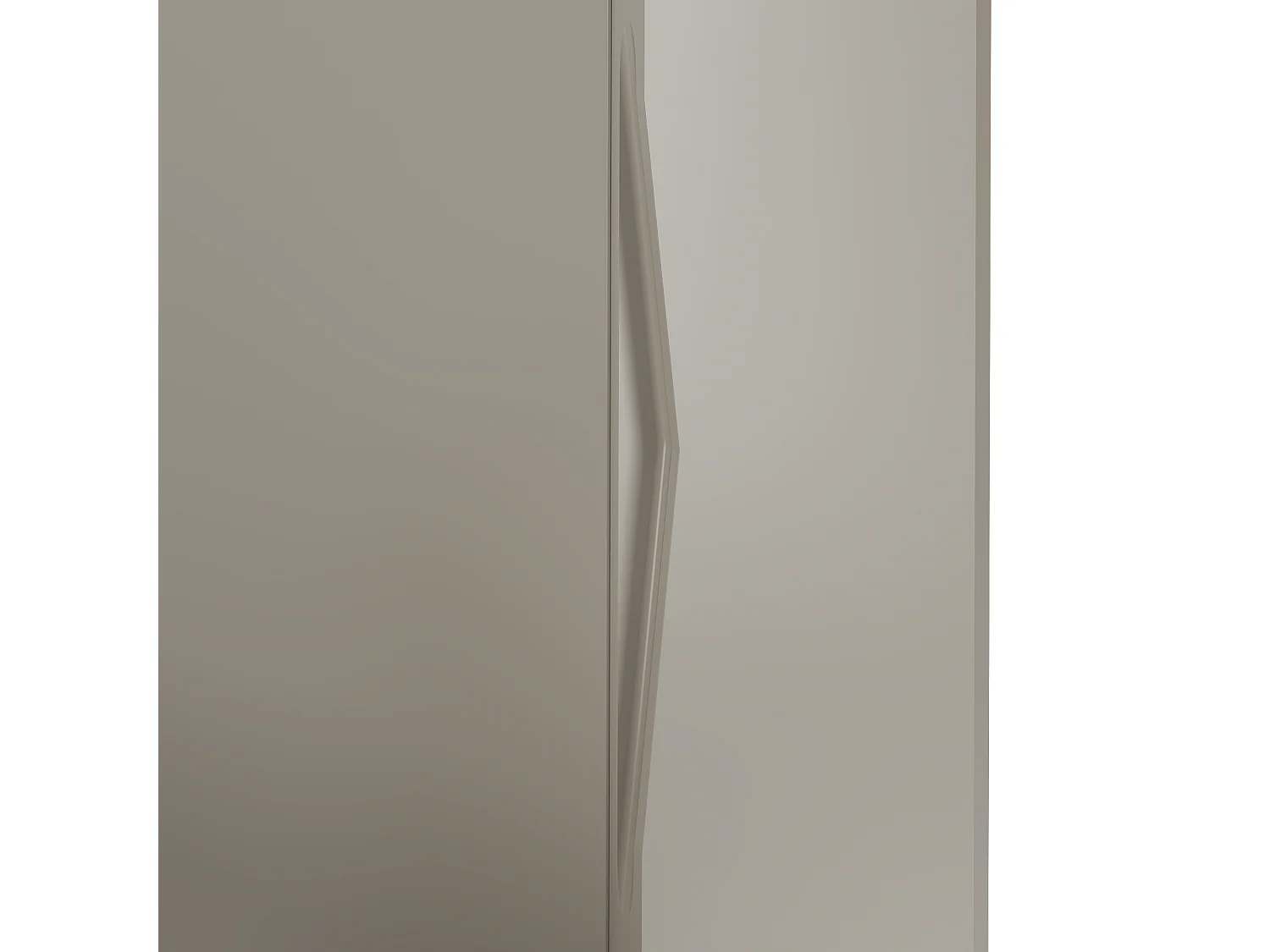 Armoire de salle de bain en cachemire Colonne haute 1 porte Delica