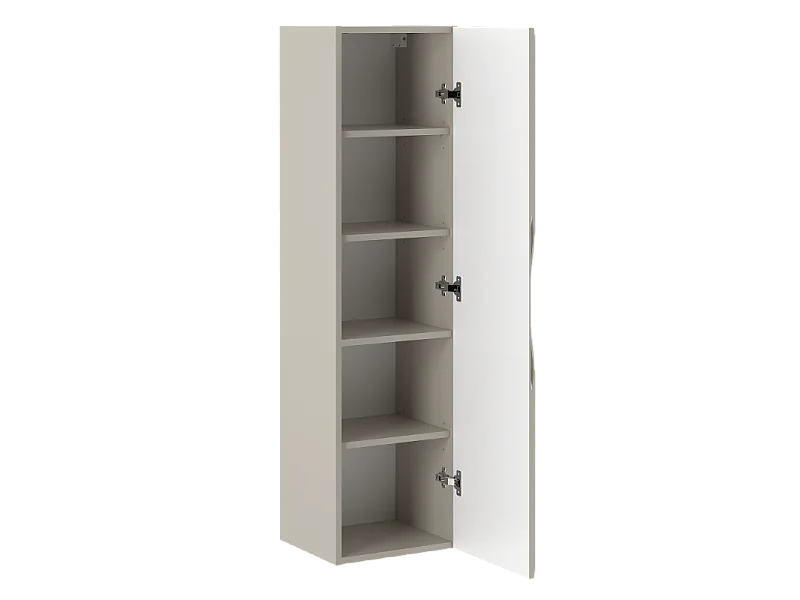 Kaschmir-Badezimmerschrank Hochschrank, 1 Tür, Delica