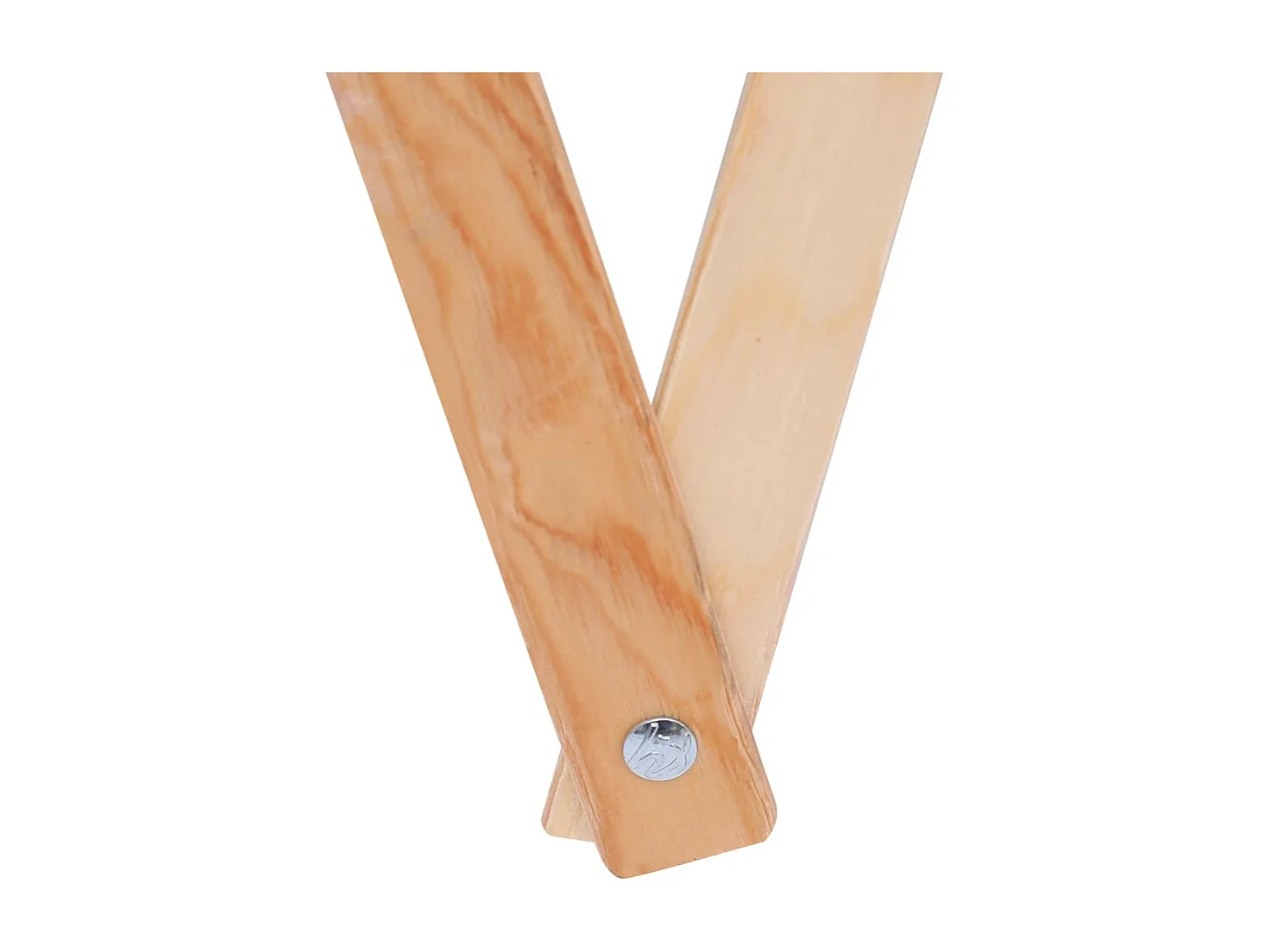 Jace  Cesto para colada plegable madera y tela gris