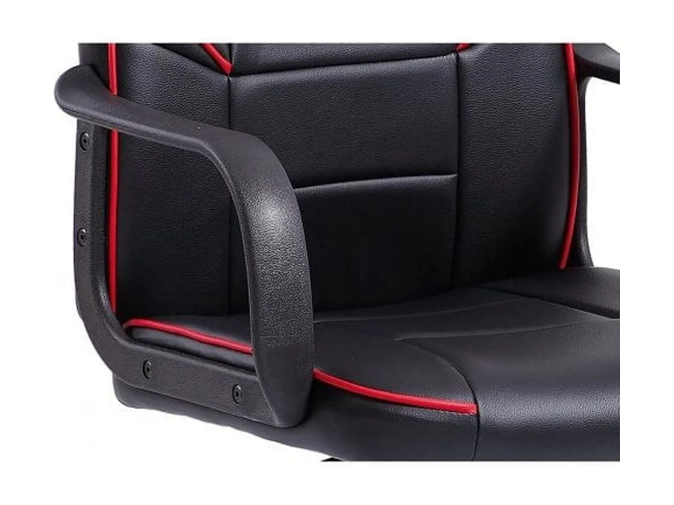 Silla Gaming XTR Junior giratoria símil piel negro/rojo 98-108x60x60 cm Adec