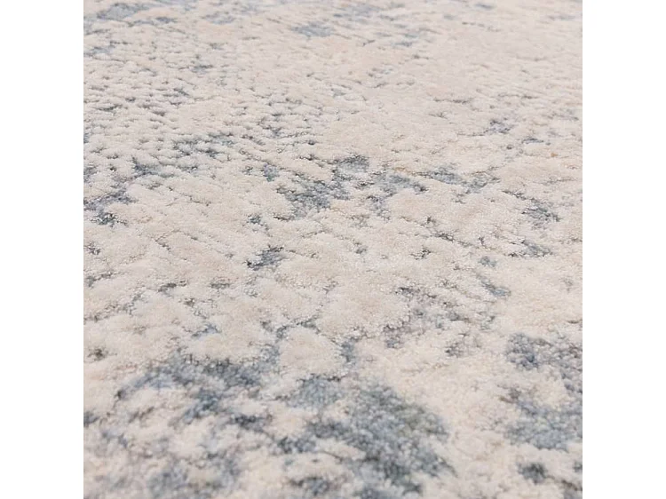 Tapis Abstrait - 200x300cm- bleu, crème - Seville Zafra