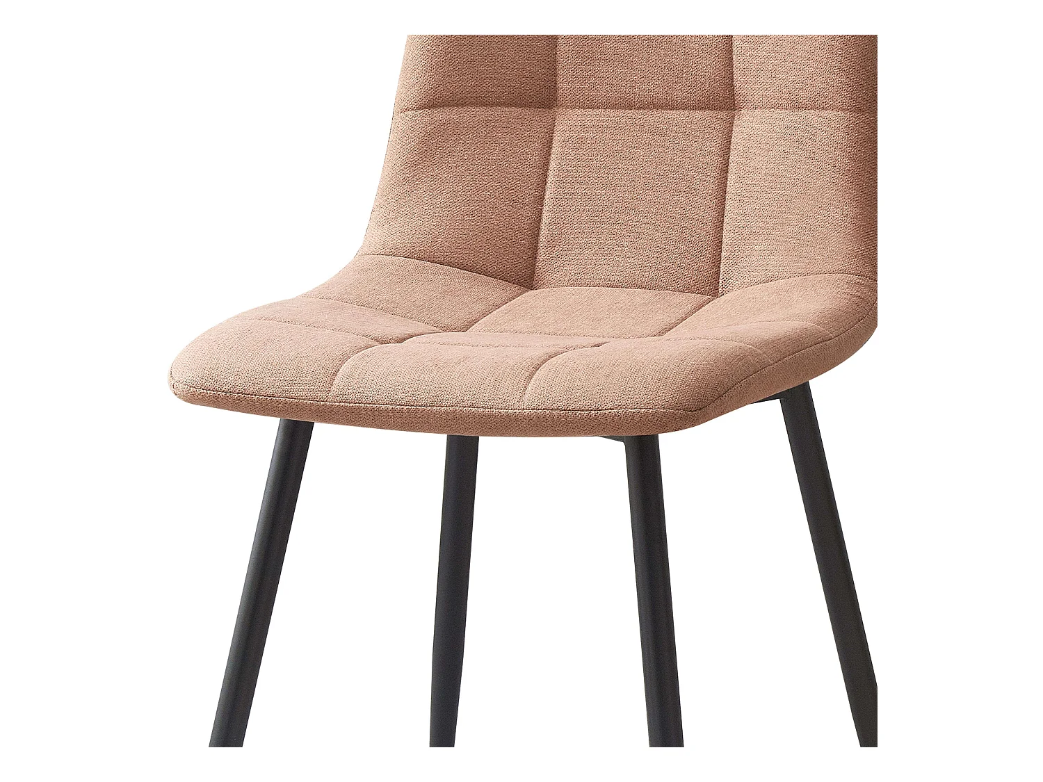 Pack 2 Sillas Comedor Portland Contemporáneo Marrón 43x88x48 cm