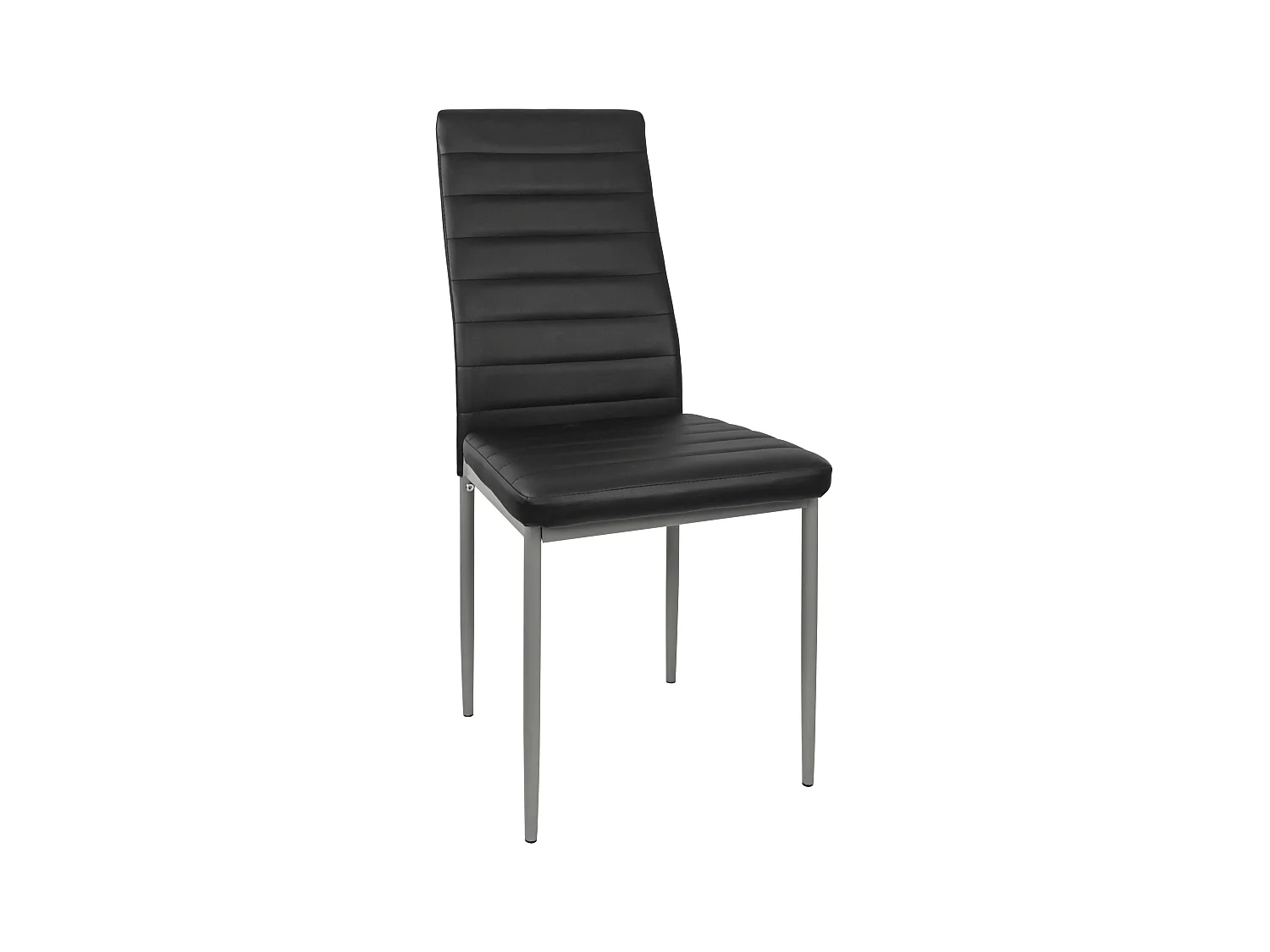 Pack de 2 Sillas negras para Salón Comedor, Sillas Avat Estilo Moderno 43x93x43 cm