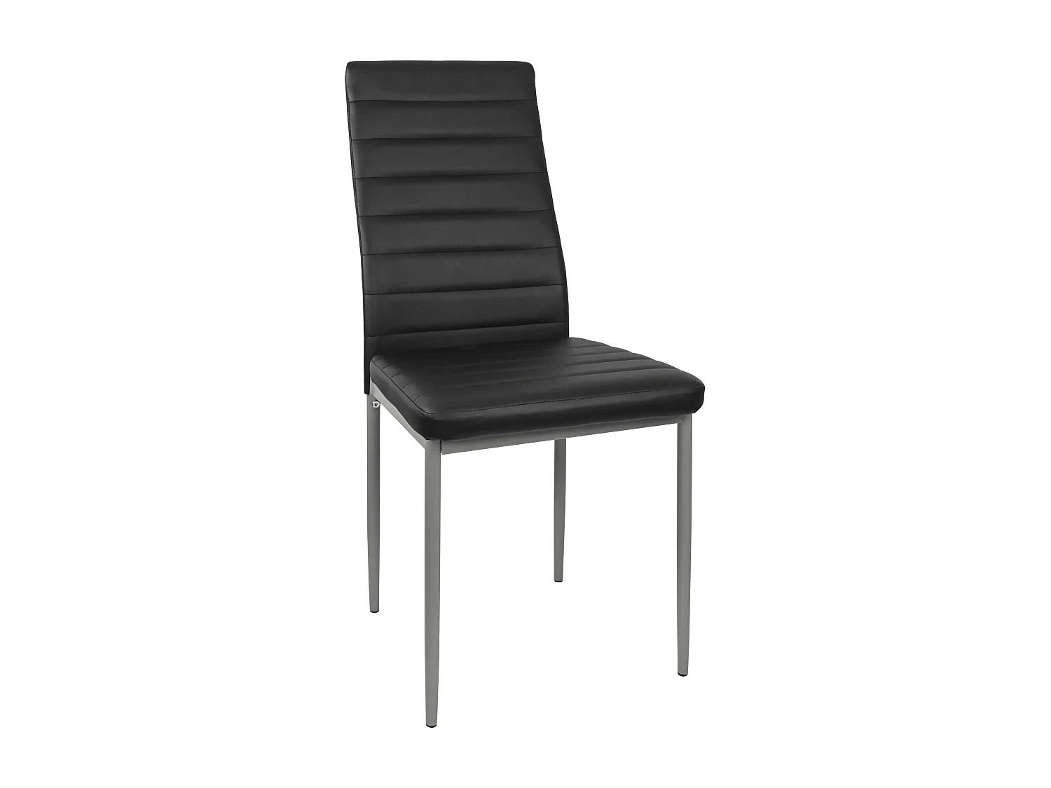 Pack de 2 Sillas negras para Salón Comedor, Sillas Avat Estilo Moderno 43x93x43 cm